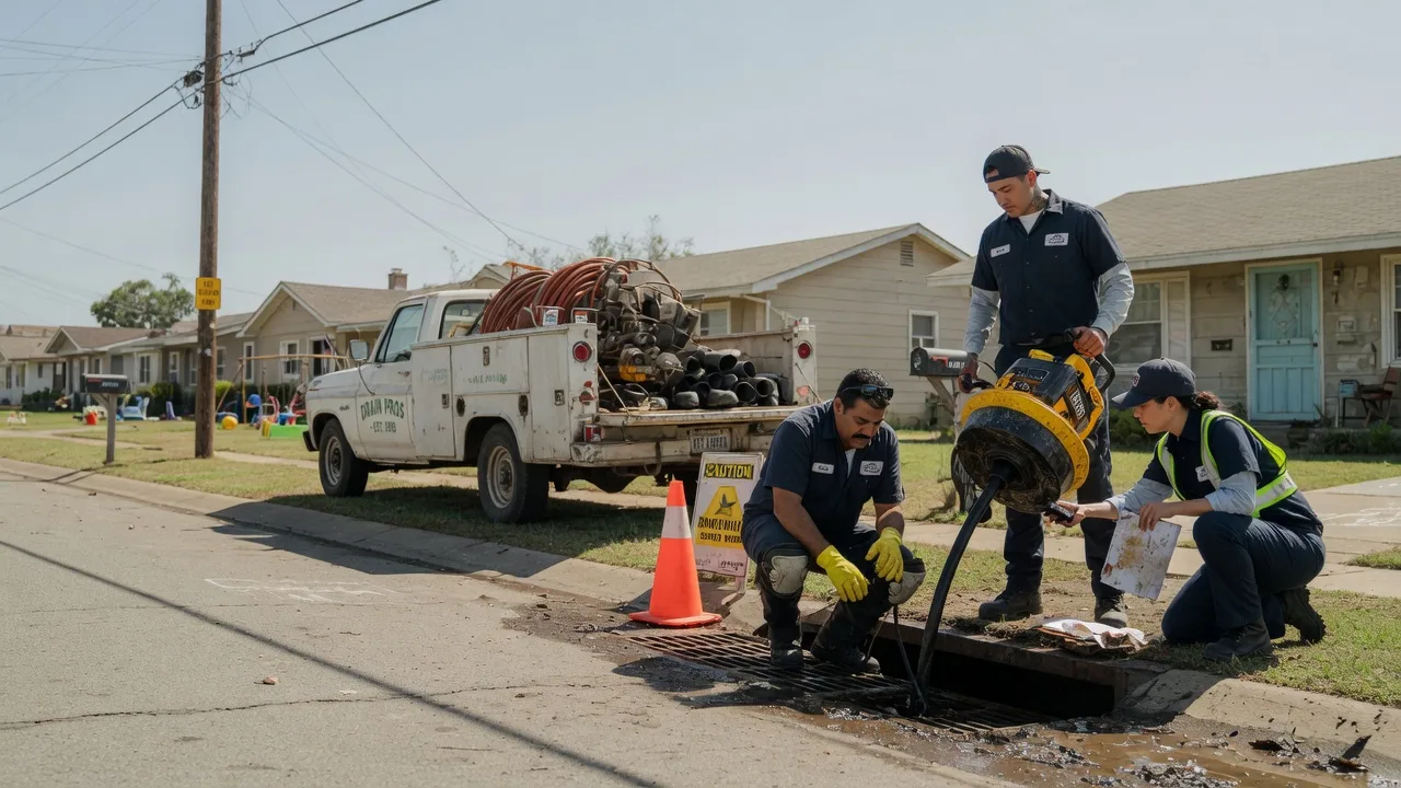 Drain Cleaning in Wrightsboro, TX near me